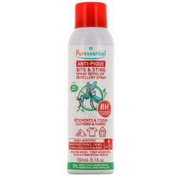 Clothing & Fabrics Anti-Bite Repellent Spray - Puressentiel - 150ml