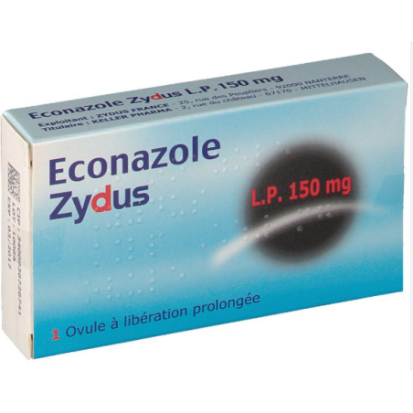 Econazole LP 150 mg - Mycoses - Zydus - 1 Ovule
