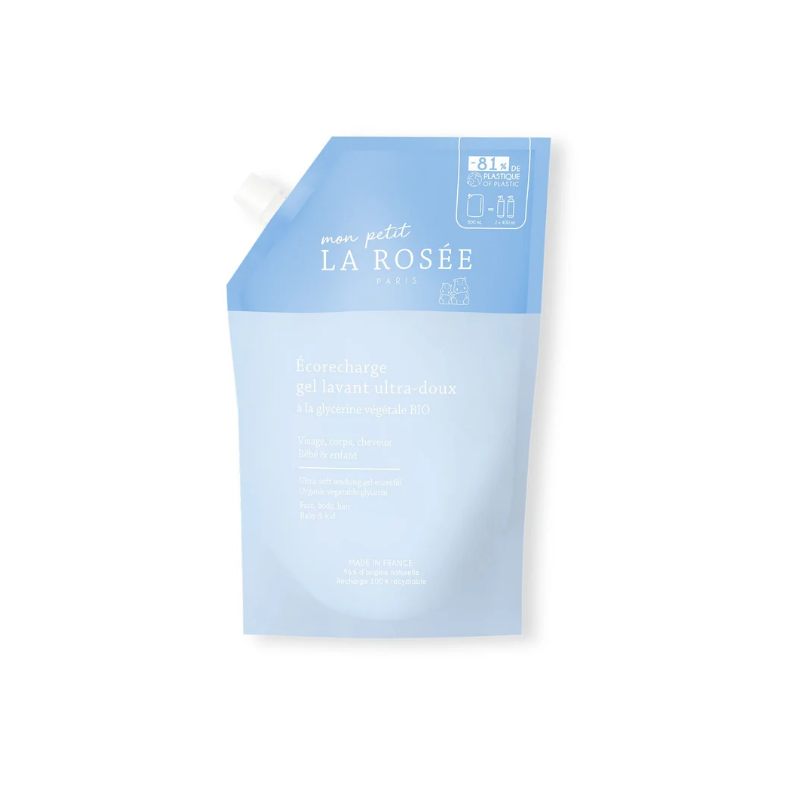 Mon Petit La Rosée - Ecorecharge Gel Lavant Ultra Doux - 800 ml