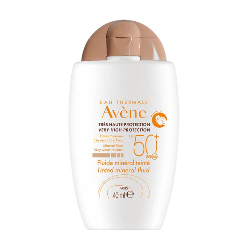 Sun Cream - Tinted Very High Protection SPF 50+ - Avène Thermal Water - 40ml Avène