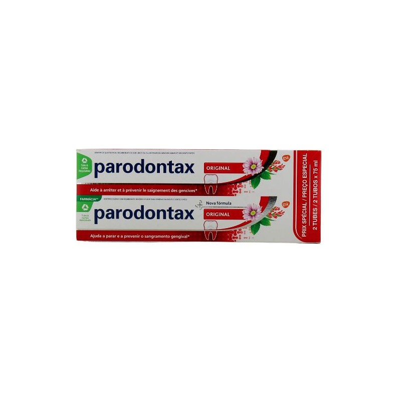 Echinacea Echinacea Gingival Fluoride Paste Parodontax, batch of 2x 75 ml Parodontax