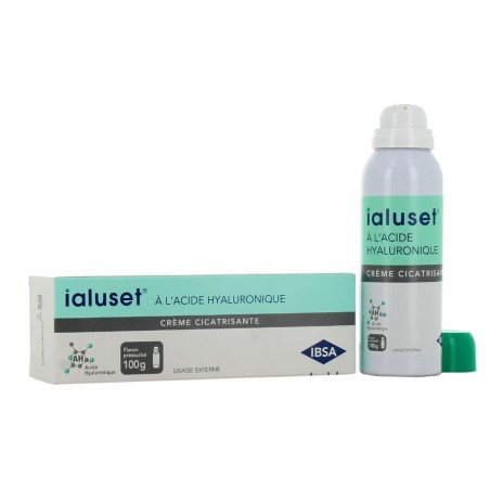 Ialuset Crème - Acide Hyaluronique - Flacon pressurisé100g