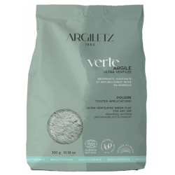 Argile Verte Naturelle - Visage Et Corps - Argiletz - 300 G