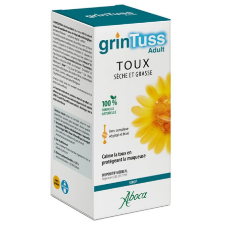 Dry & Chesty Cough - Honey & Vegetable Complex - GrinTuss - 180g
