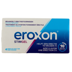 Eroxon - Erectile Dysfunction - 4 Single-Dose Tubes