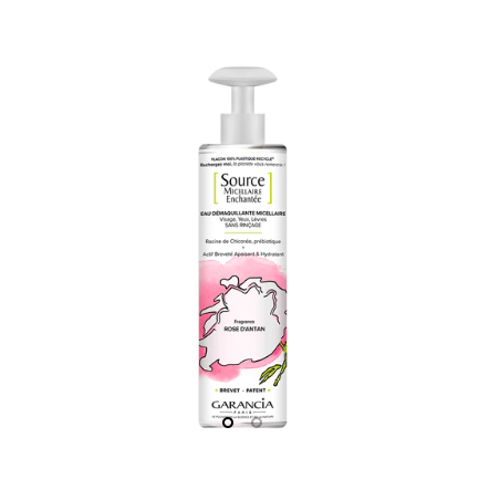 Source Micellaire Enchantée Eau Démaquillante Micellaire à La Rose d'Antan - Flacon 400 ml - Garancia