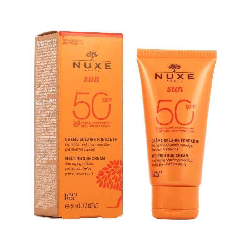 Crème Fondante Visage Haute Protection, SPF 50 - Nuxe Sun - 50 ml