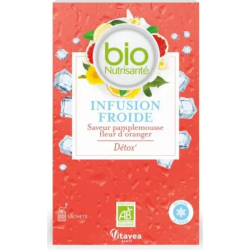 Infusion Froide Bio - Détox - Nutrisanté - 20 sachets