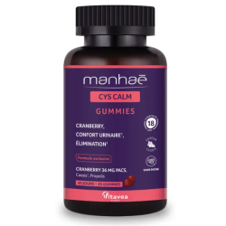 Cys Calm - Confort Urinaire - Elimination - Manhaé - 45 Gummies