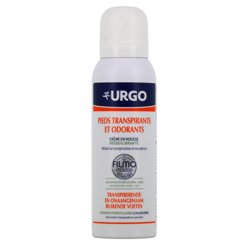 Foaming Cream - Rebalancing - Sweaty & Odorous Feet - Urgo - 125 ml