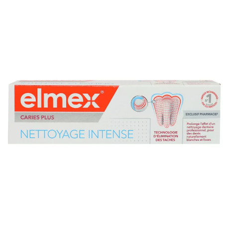 Dentifrice - Nettoyage Intense - Anti Taches - Elmex - 50 ml
