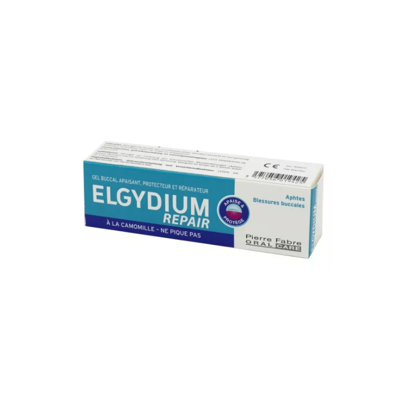 Gel Buccal Apaisant - Aphtes & Blessures Buccales  - Elgydium Repair - 15 ml