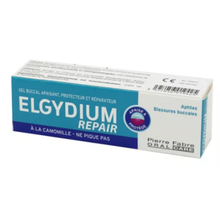 Gel Buccal Apaisant - Aphtes & Blessures Buccales  - Elgydium Repair - 15 ml