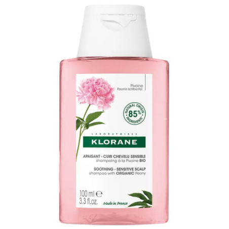Peony Shampoo - Soothing, Anti-irritant - Klorane - 100ml