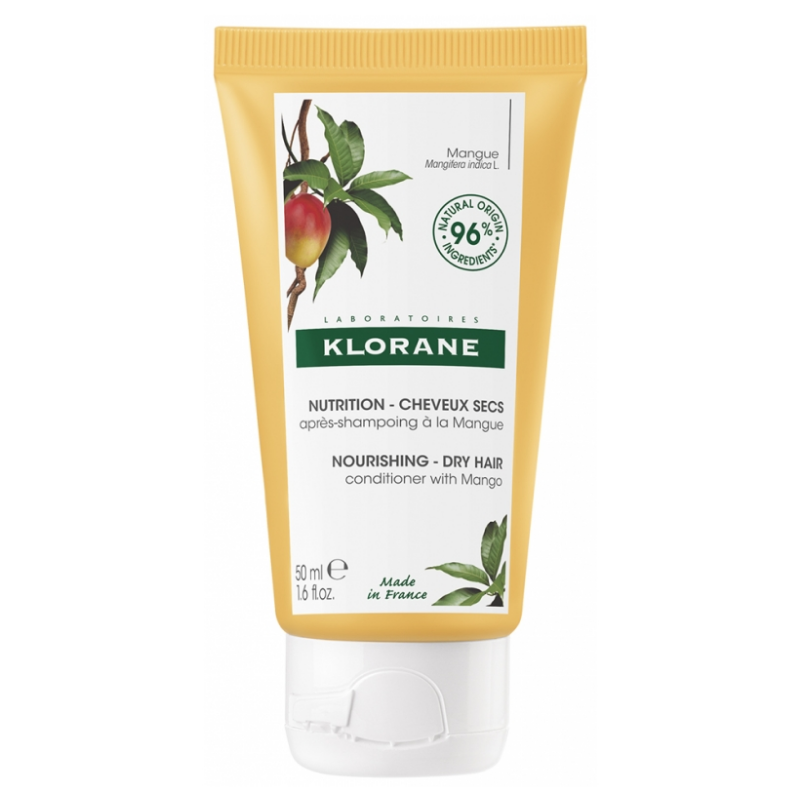 Baume Après-Shampoing - Au Beurre de Mangue - Cheveux Secs - Klorane - 50 ml