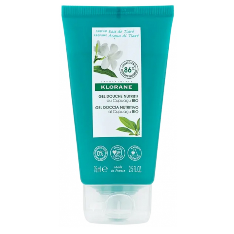 Nourishing Shower Gel - Tiaré Water - Klorane - 75ml