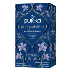 Tisane Nuit Paisible - Bio - Pukka - 20 Sachets