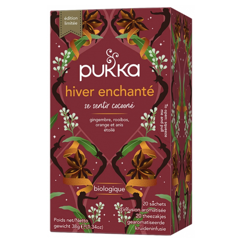 Tisane Hiver Enchanté - Bio - Pukka - 20 sachets