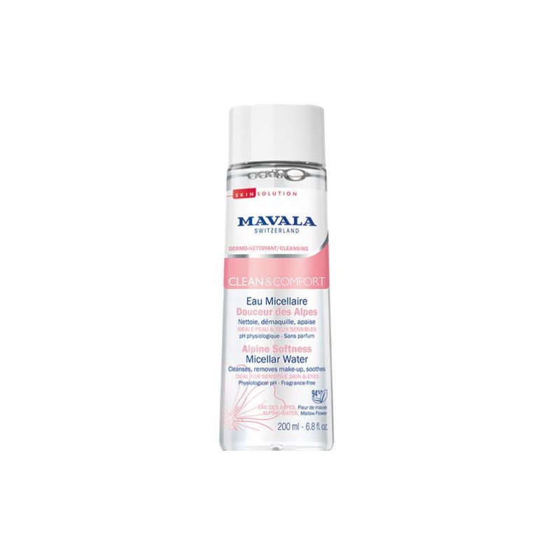 Micellar Water - Clean and Comfort - Mavala - 200ml