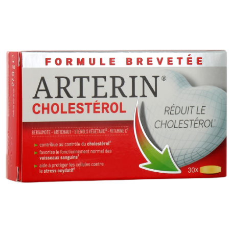 Arterin - Lowers Cholesterol - Omega - 30 tablets