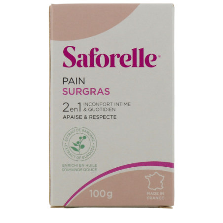 Superfatted Body & Intimate Cleansing Bar - Saforelle - 100 G Saforelle