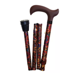 Indira Folding Cane - Derby Handle - Herdegen - 1 unit