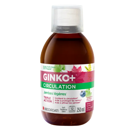 Ginko+ - Blood Circulation Solution - Light Legs - 250 ml