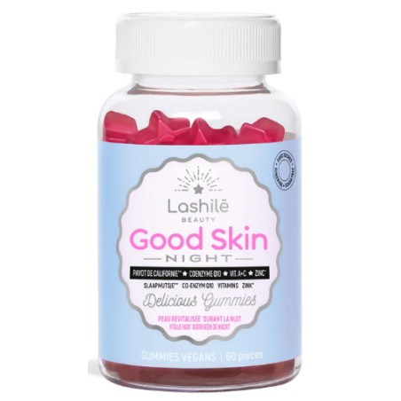 Good Skin Night - Peau Revitalisée La Nuit - Lashilé - 60 gummies