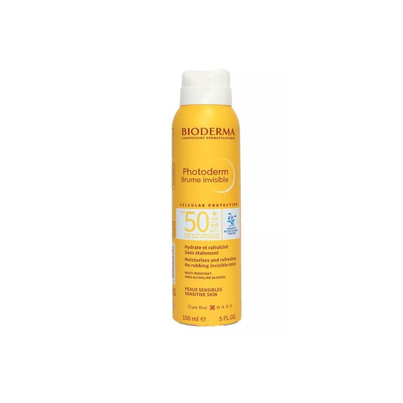 Photoderm Invisible mist - SPF 50+ - Sensitive Skin - Bioderma - 150 ml Bioderma