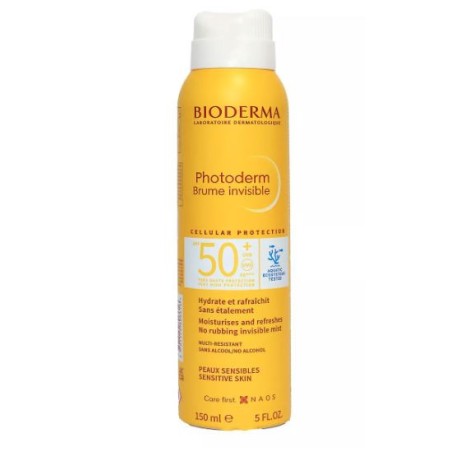 Photoderm Invisible mist - SPF 50+ - Sensitive Skin - Bioderma - 150 ml Bioderma