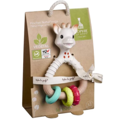 Natur'rings rattle - Sophie La Girafe - +3 Months