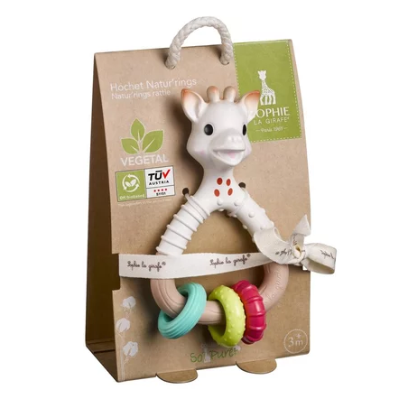 Hochet Natur'rings - Sophie La Girafe - +3 Mois