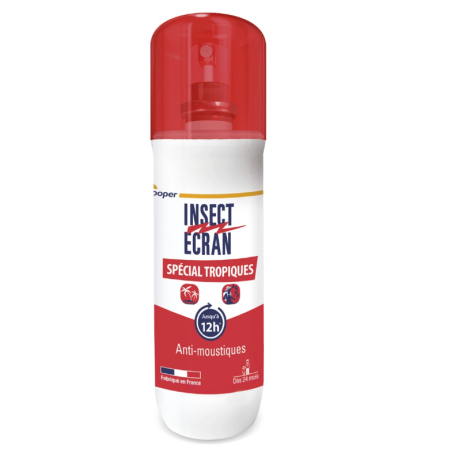 Insect Ecran - Répulsif Peau Spécial Tropiques - 75 ml - Insect écran