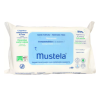 Organic Cotton Wipes with Water - All Skin Types - Mustela - 60 Wipes