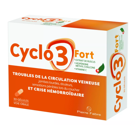 Cyclo 3 Strong Heavy Legs, 30 capsules Naturactive