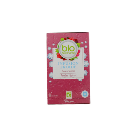 Infusion Froide Bio - Jambes Légères - Nutrisanté - 20 sachets