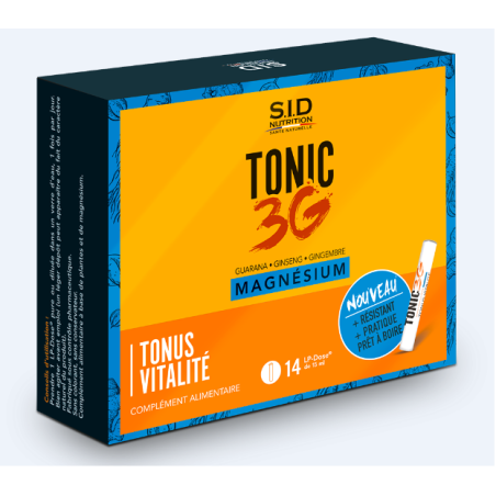 Tonic 3 G Magnesium - Tonus & Vitality - S.I.D - 14 Doses