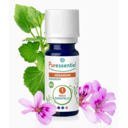 Organic Geranium Essential Oil - Puressentiel - 5 ml