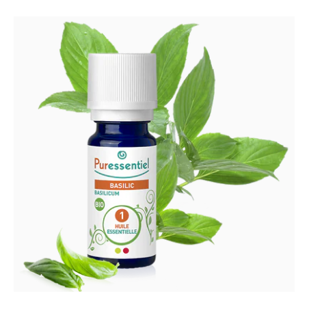 Huile Essentielle Basilic Bio - Puressentiel - 5 ml