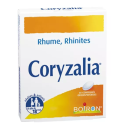 Coryzalia - Cold & Rhinitis - Boiron - 40 orodispersible tablets