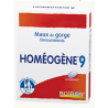 Homéogène 9 - Maux de gorge & Enrouements - Boiron - 60 Comprimés - Boiron