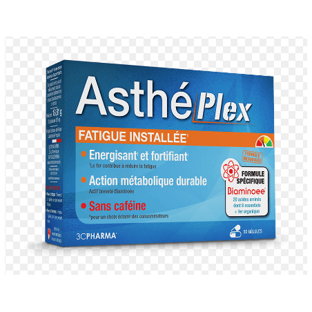 Asthéplex - Organismes Epuisés - 3C Pharma - 30 comprimés