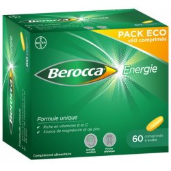 Berocca Energie - Temporary Fatigue - Box of 60 tablets Bayer