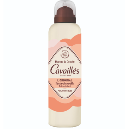 Mousse de Douche L'original - Nectar de Vanille - Peaux Sensibles - Cavaillès - 200 ml