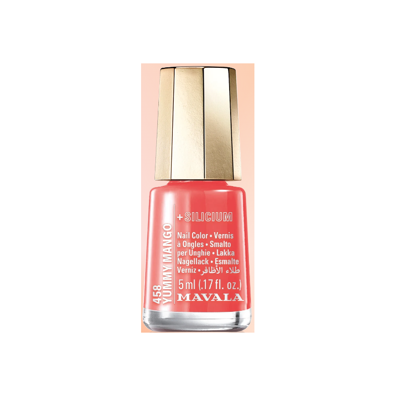 Vernis à Ongles - Yummy Mango - n°458 - Mavala - 5ml