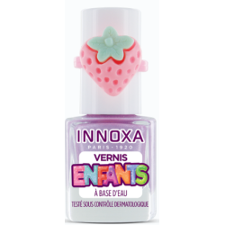 Vernis à Ongles - A base d'eau - Fraise Violette - Innoxa - 1 Vernis