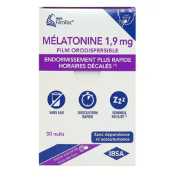 Melatonin 1.9 mg - Sleep - Shifted Schedules - 30 Orodispersible Films