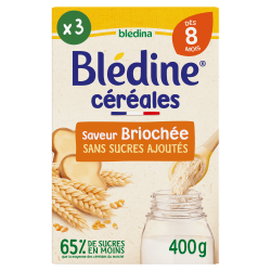 Blédine - Brioche Flavor - From 8 Months - Blédina - 400 g Gallia