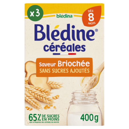 Blédine - Brioche Flavor - From 8 Months - Blédina - 400 g Gallia