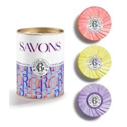 coffret 3 savons - Fleur osmanthus - Fleur de Figuier - Lavande Royale - Roger Gallet -3X100g